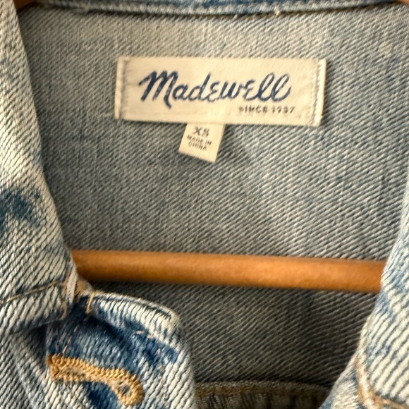 Madewell denim vest - Picture 2 of 2